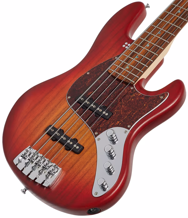 Sandberg California TT 5 SL PF Matte Cherry Sunburst - Elektrická basgitara