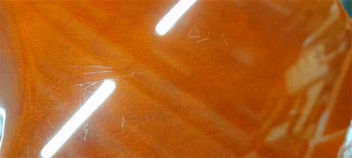 Godin A 6 ULTRA Denim Blue Flame (použité) - Elektroakustická hybridná gitara