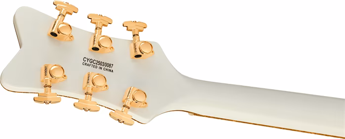 Gretsch Synchromatic Falcon Hollow Body Single-Cut with Bigsby EB Snowcrest White - Semiakustická gitara