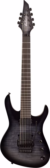 Jackson Pro Plus Signature Chris Broderick Soloist 7 EB Transparent Black - Elektrická sedemstrunová gitara