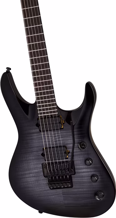 Jackson Pro Plus Signature Chris Broderick Soloist 6 EB Transparent Black - Elektrická gitara