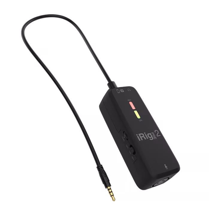 IK Multimedia iRig PRE 2 - Mikrofónny predzosilňovač