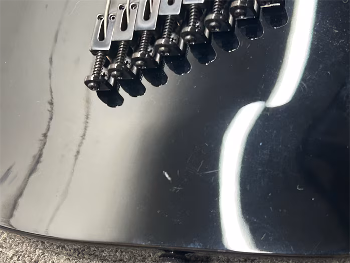 Jackson X Dinky Arch Top F8 MS LRL BLK (použité) - Elektrická osemstrunová gitara