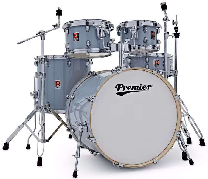 Premier Artist 22" 5pc Modern Rock Shell Pack  Steel Grey - Súprava bicích