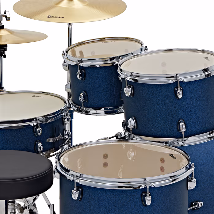 Premier Revolution 20" 5pc Drum Kit Blue Stardust - Súprava bicích