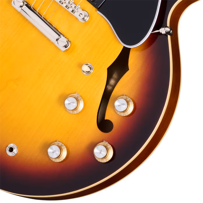 Epiphone 1962 ES-335 Reissue Vintage Burst (rozbalené) - Semiakustická gitara