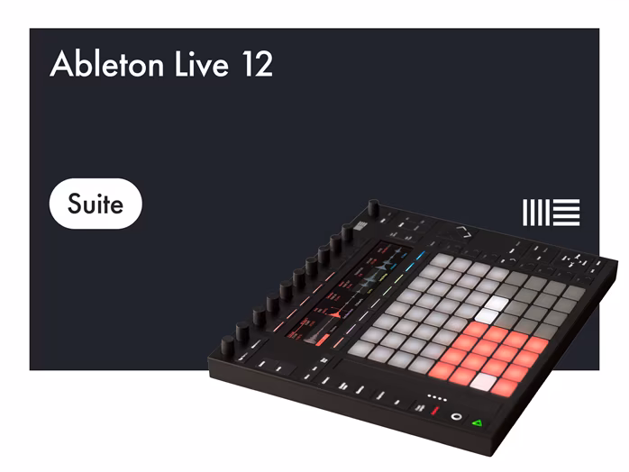 Ableton Push 2 + Live Suite - MIDI kontrolér, groove softvér