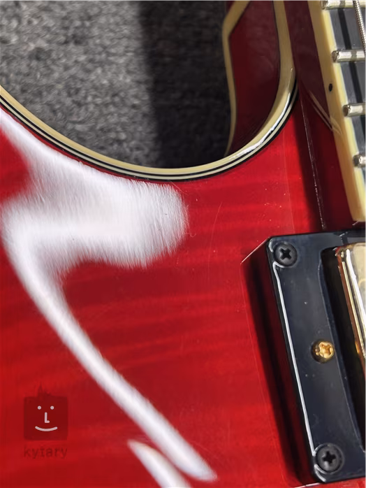 Ibanez AS93FM Transparent Cherry Red (použité) - Semiakustická gitara