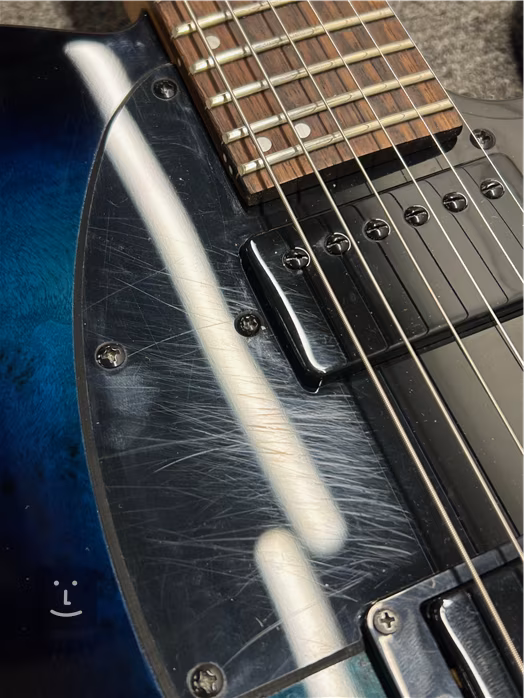 ESP LTD TE-200DX BLUE BURST (poškodené) - Elektrická gitara