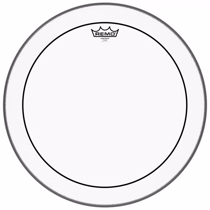 Remo 18" PinStripe Clear - Blana na tomy
