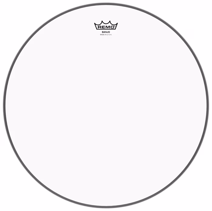 Remo Banjo Head - 11" Clear Medium Collar - Blana na bendžo