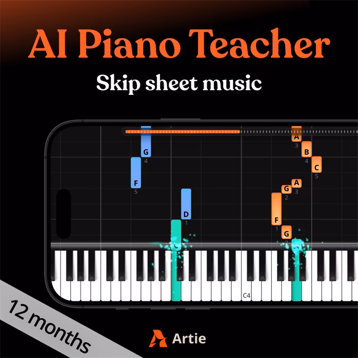 ArtMaster Artie - the AI Piano Teacher (iOS) - Softvér