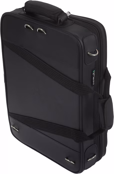 Marcus Bonna MB Case for 2 Clarinets A/Bb, Black Leather - Púzdro na dva klarinety