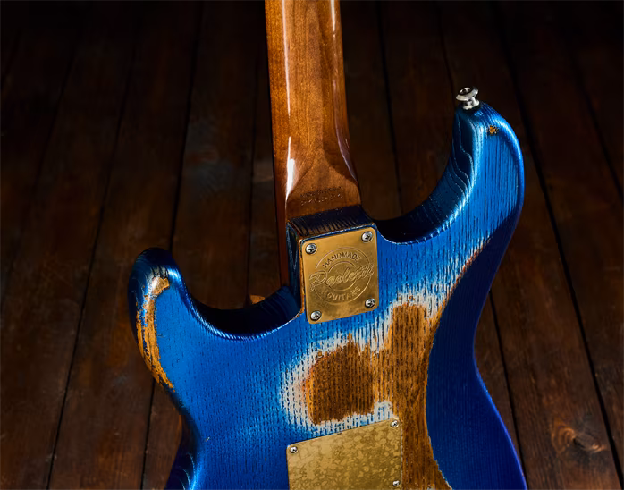 Paoletti Alfa Loft HSS Firemist Blue - Elektrická gitara