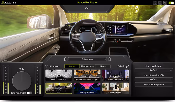 Lewitt Space Replicator - Softvér