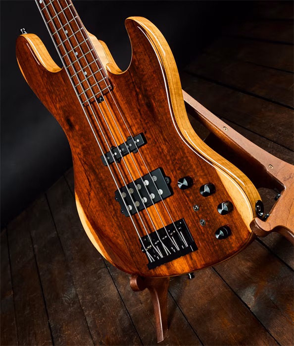 Sadowsky 2023 Masterbuilt 21- Fret Snake Wood BO 22/40 - Elektrická basgitara