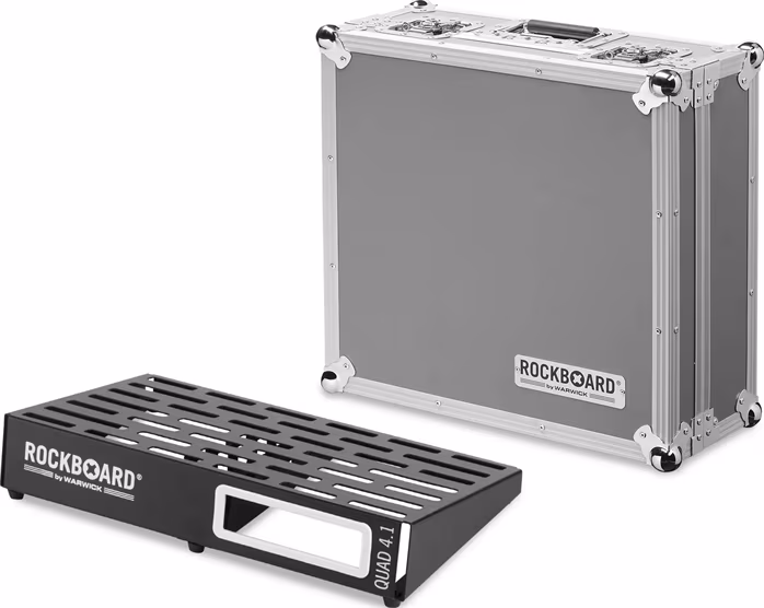Rockboard QUAD 4.1 with Flight Case - Pedalboard