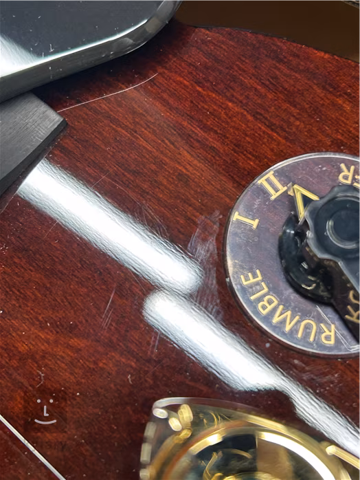 Gretsch LTD Abbey Road RS201 Studiomatic Hollow Body Bigsby EB Classic Walnut Stain (poškodené) - Semiakustická gitara