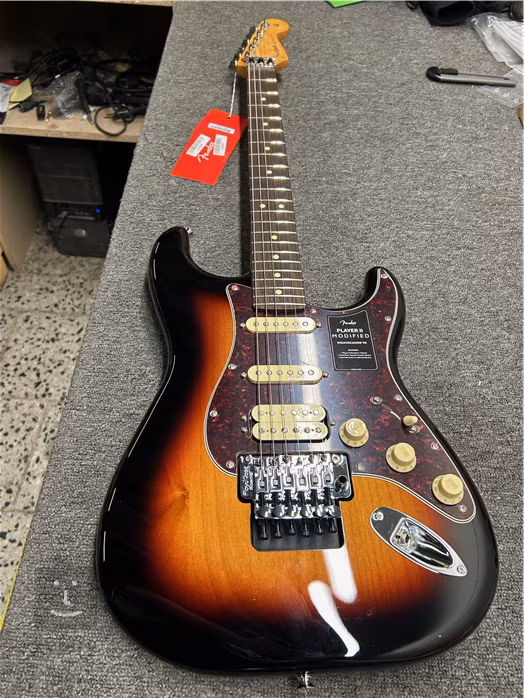 Fender Player II Modified Stratocaster HSS FR RW 3TS (poškodené) - Elektrická gitara