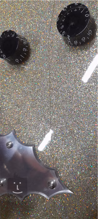 Ibanez PS60 Silver Sparkle (poškodené) - Elektrická gitara