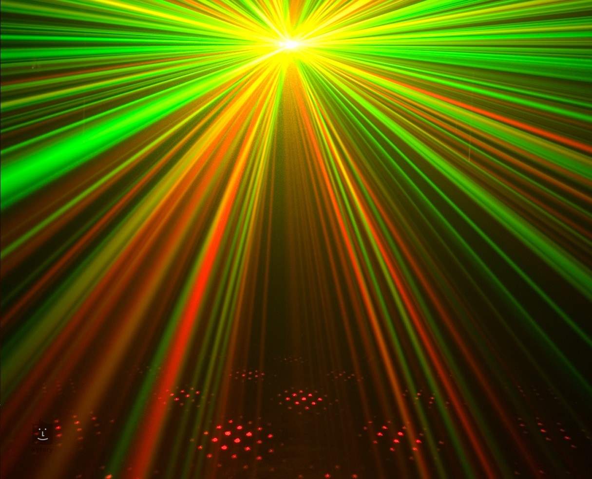 Laser DJ Micro 3D II zelený/červený ADJ 