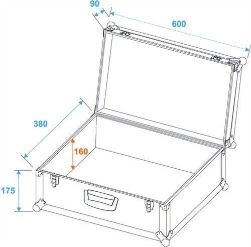 Obrázok Omnitronic Case Univerzal Tour Pro