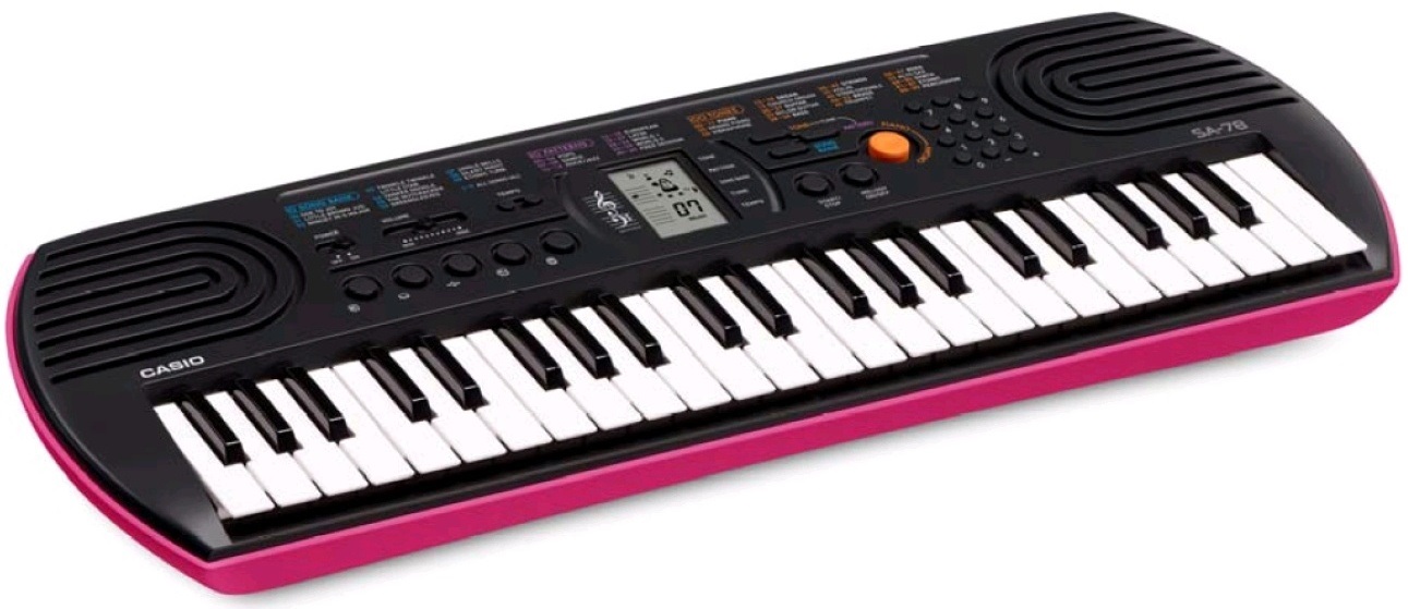 Obrázok Casio SA 78 Elektronické klávesy