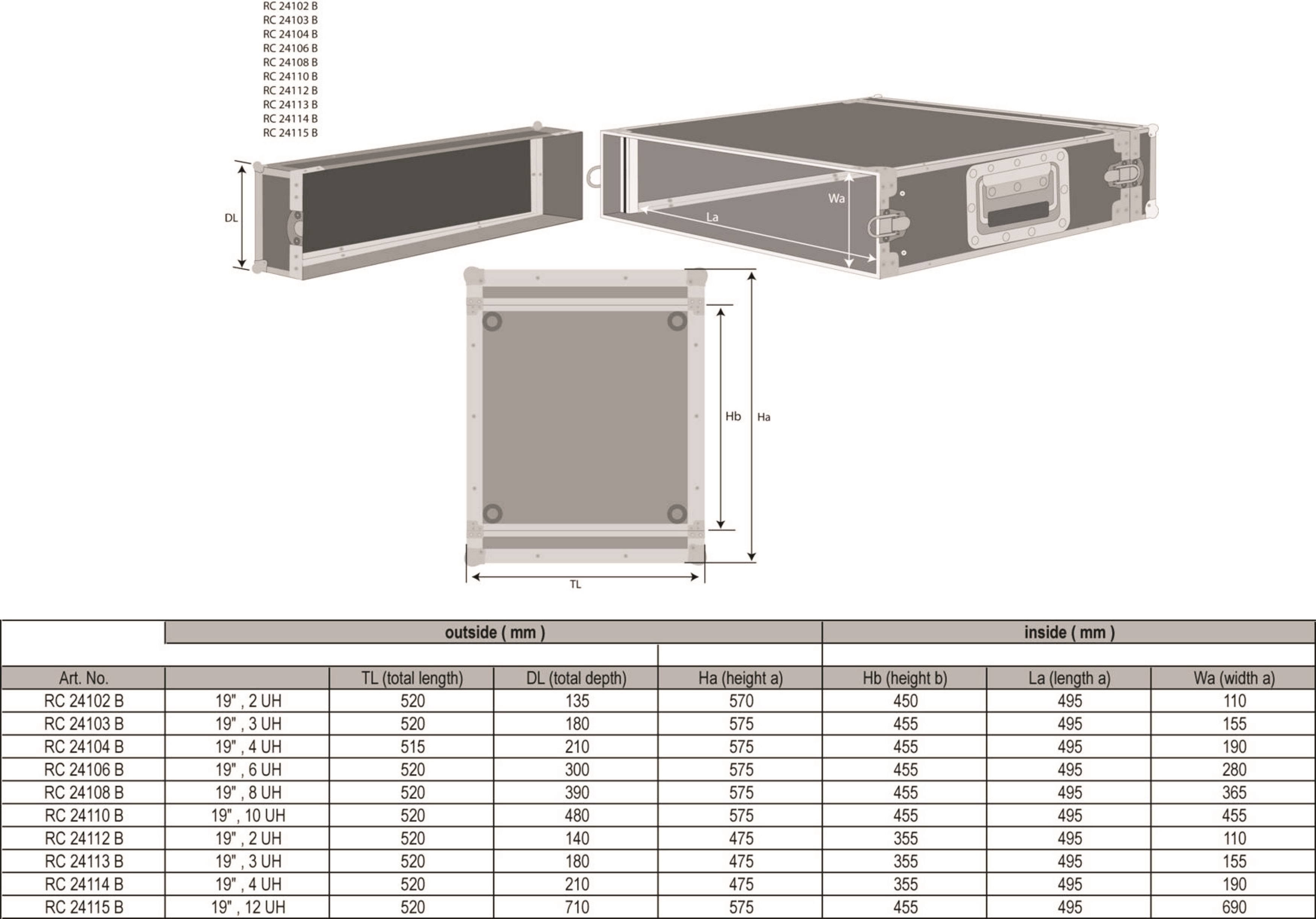 Obrázok Rockcase RC 24110 B