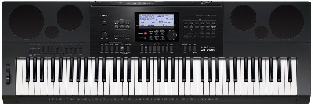 Obrázok Casio WK 7600 Elektronické klávesy