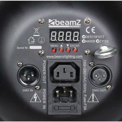 Obrázok Beamz LED PAR 64 Can 36, 120 W, RGBW, LED reflektor