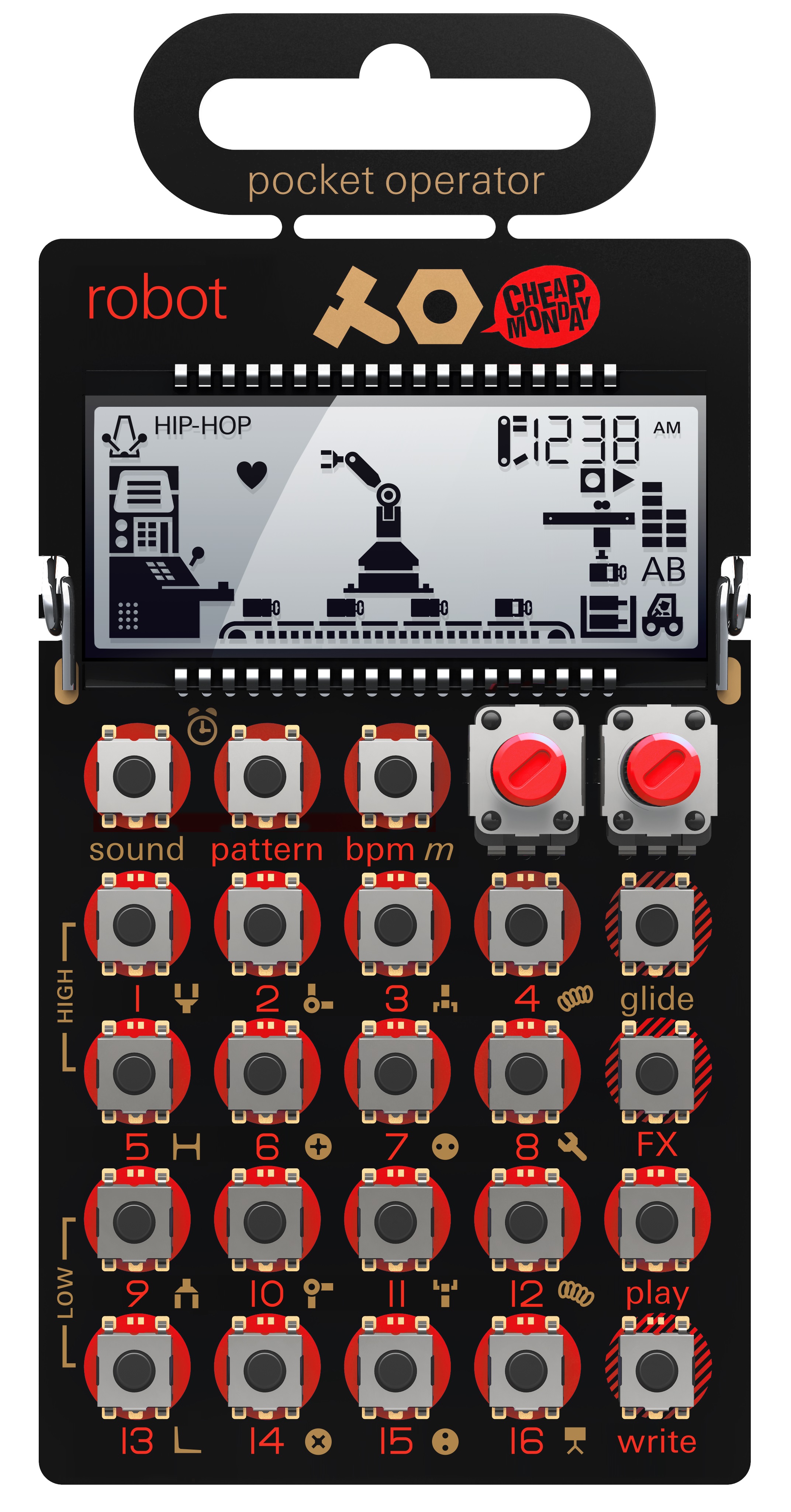 Obrázok TEENAGE ENGINEERING PO 28 robot (HN163862)