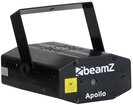 Obrázok Mini laser Beamz Apollo, multipoint efekt, červeno-zelený