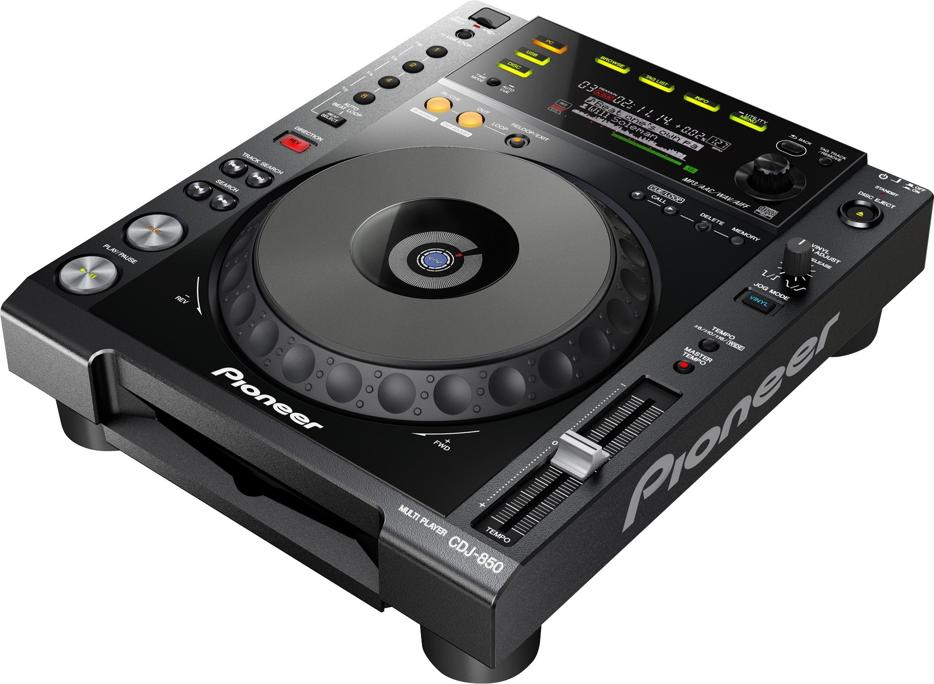 Obrázok Pioneer CDJ-850-K černý