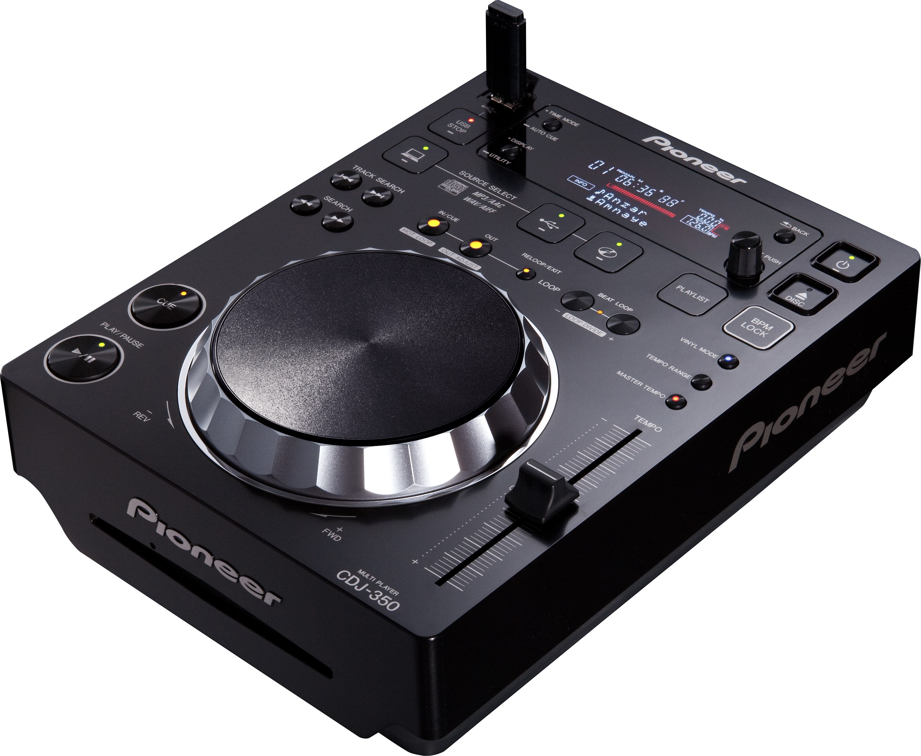 Obrázok Pioneer CDJ-350 čierny