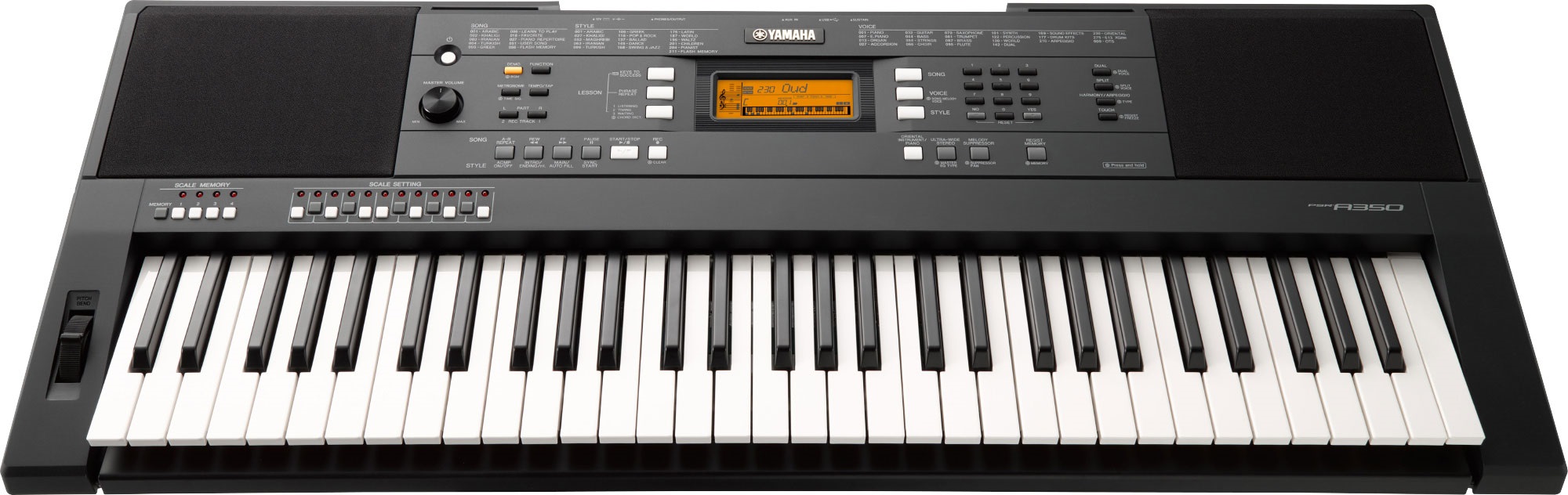 Obrázok Yamaha PSR A350