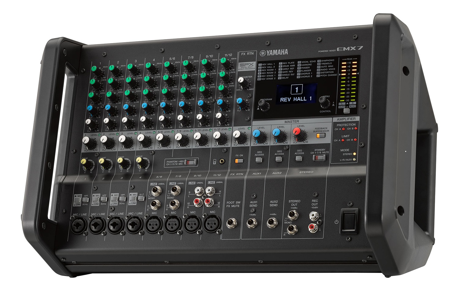 Obrázok Yamaha EMX7 Portable Powered Mixer