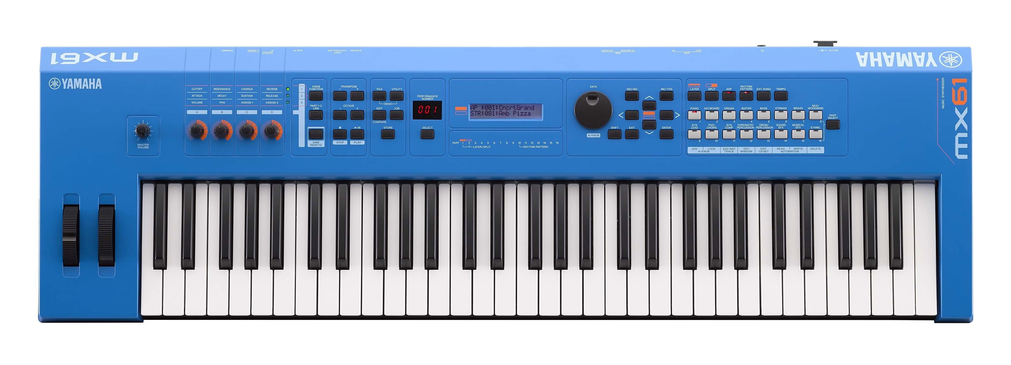 Obrázok Yamaha MX 61 V2 BU