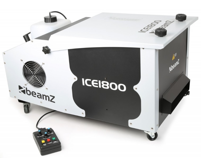 Obrázok Beamz ICE1800, 1800 W, 1,5 l, dymostroj so studenou hmlou, DMX, diaľkové ovládanie