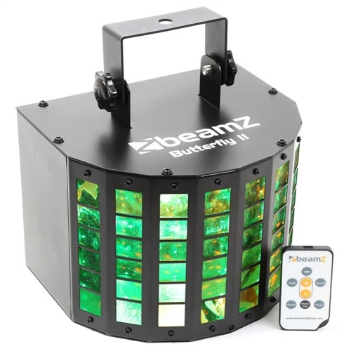 Obrázok Beamz Butterfly II LED Mini Derby 6x3W, RGBAWP, IR