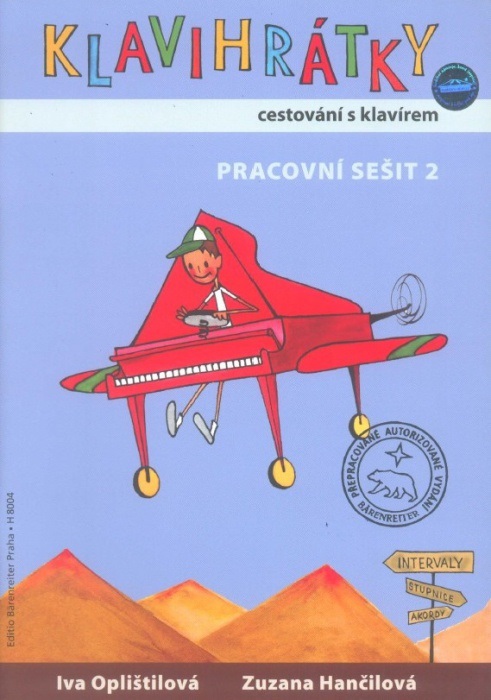 Obrázok Klavihrátky – cestování s klavírem - pracovní sešit 2