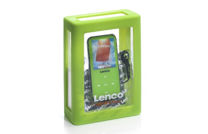 Obrázok LENCO Xemio 655 - green - MP3/MP4 prehrávač, 4GB + microSD slot (XE 655 Green)