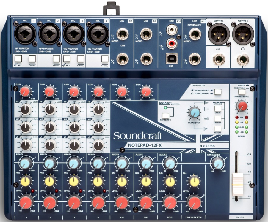 Obrázok Soundcraft Notepad 12 FX