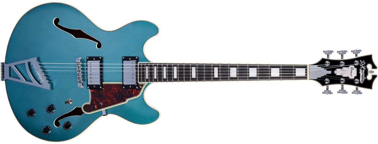 Obrázok D'Angelico Premier DC 2018 Stairstep Tailpiece Ocean Turquoise