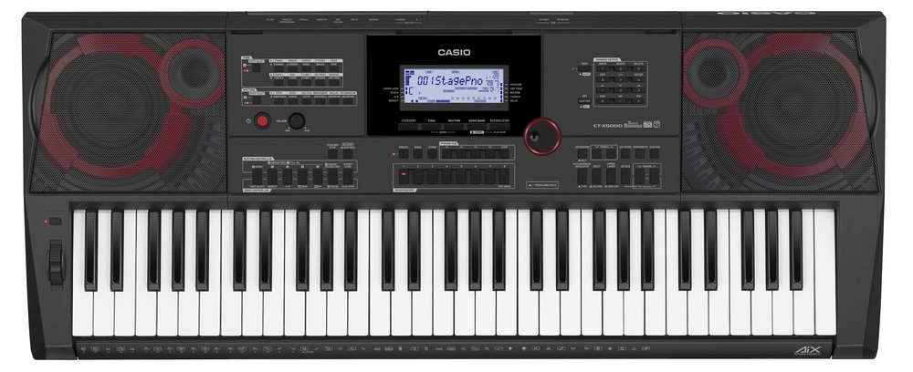 Obrázok CT X5000 klávesy s dynamikou + AD CASIO