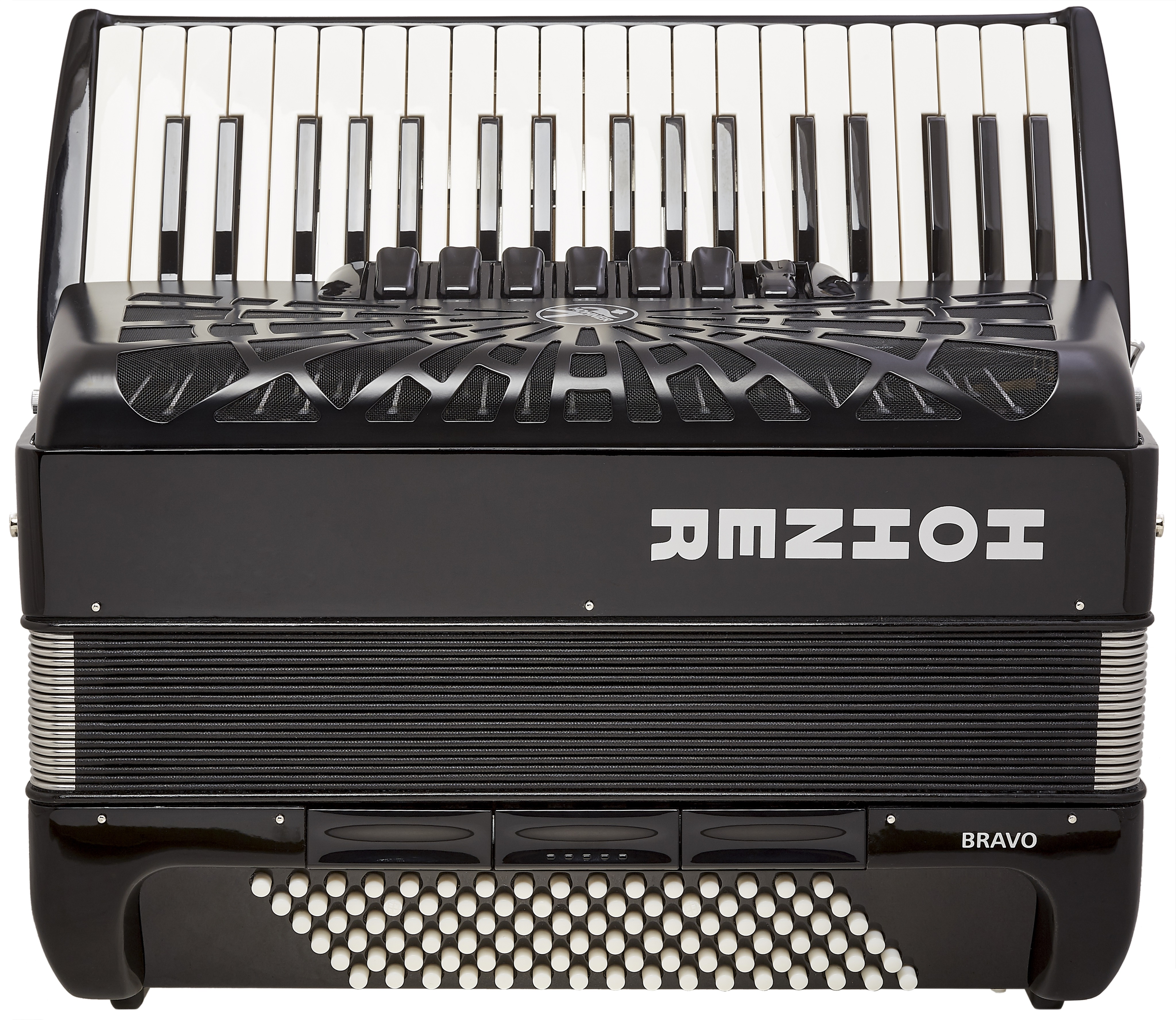 Obrázok Hohner Bravo III 96 black (SilentKey)