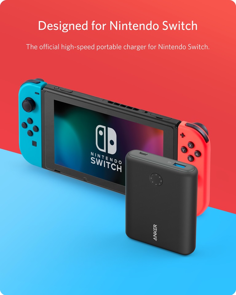 Obrázok Anker PowerCore 13400 mAh Nintendo Switch Edition (A1241J11)