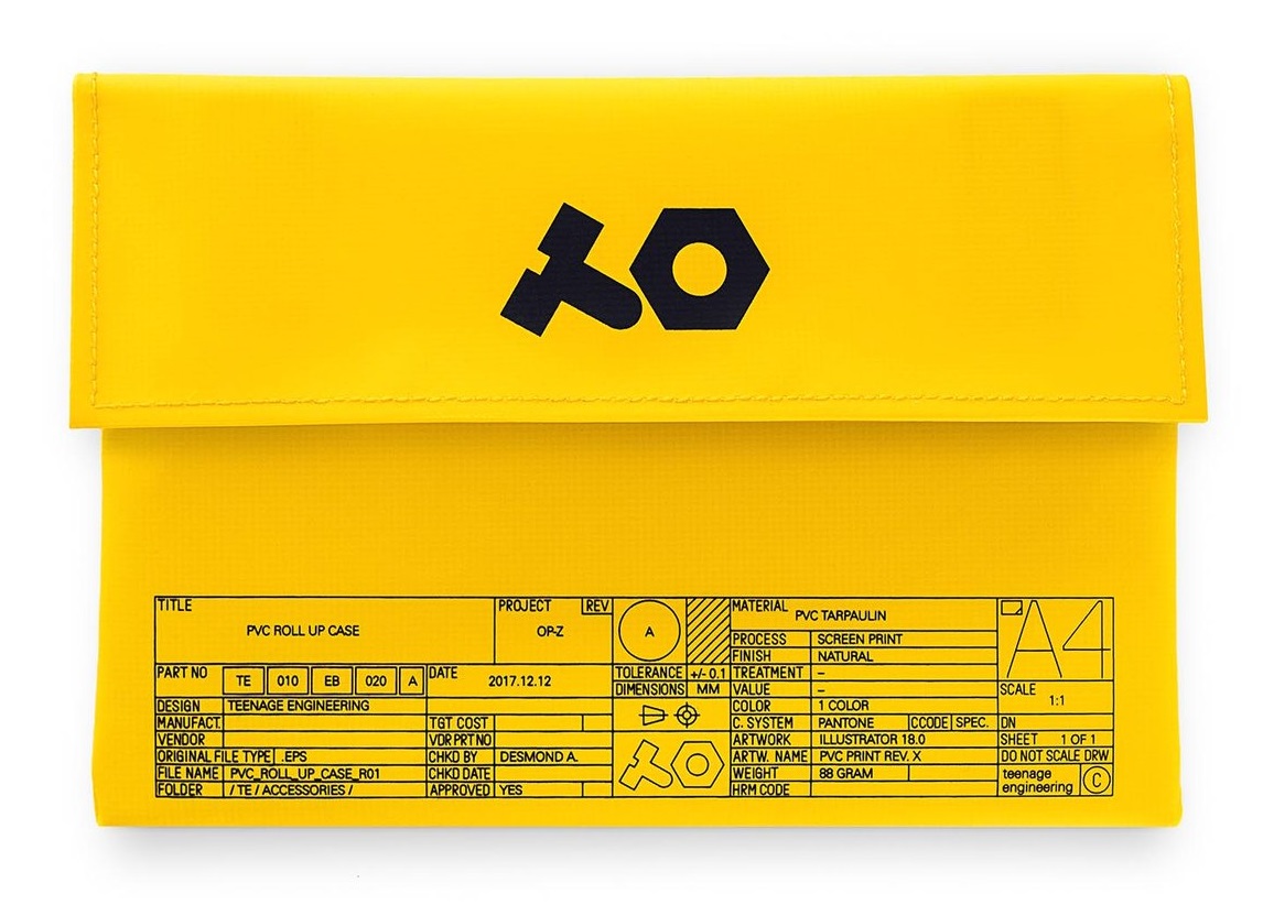 Obrázok Teenage Engineering OP-Z PVC Roll Up Yellow