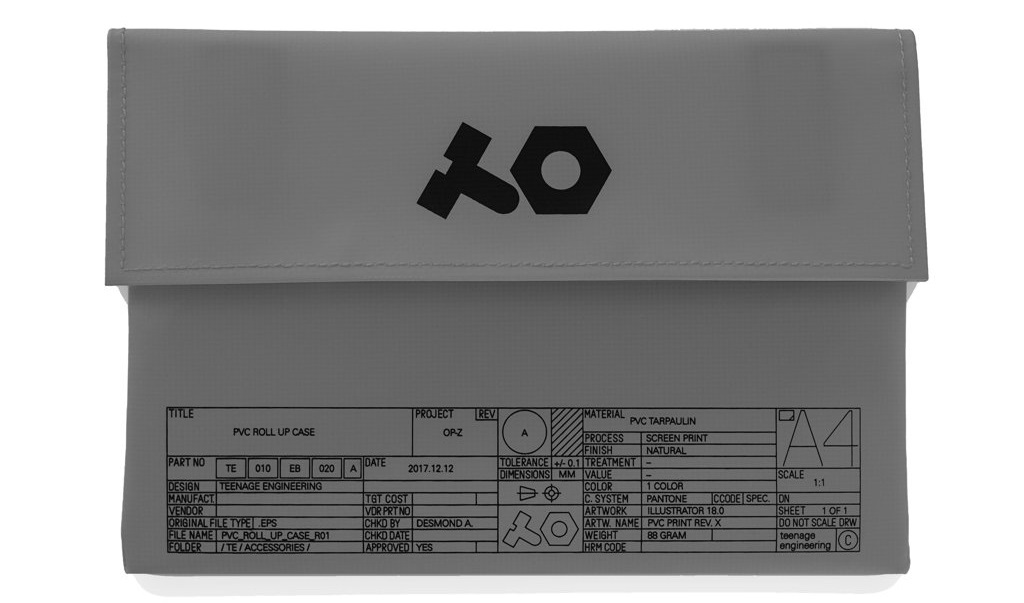 Obrázok Teenage Engineering OP-Z PVC Roll Up Grey