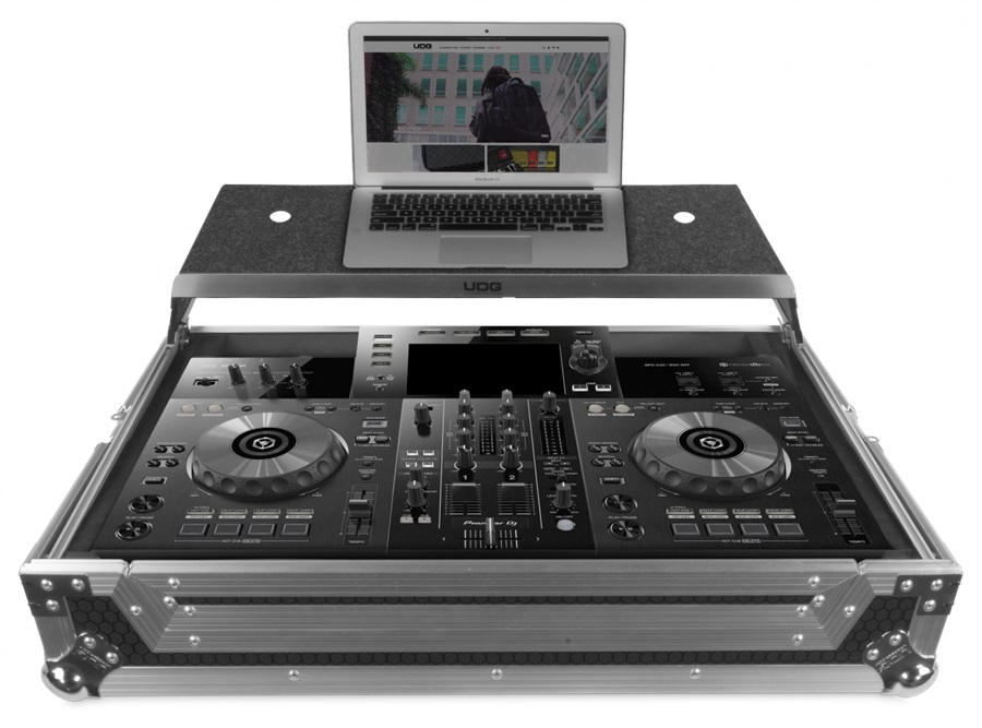 Obrázok UDG Ultimate Flight Case Pioneer XDJ-RR Silver Plus (Laptop shelf)