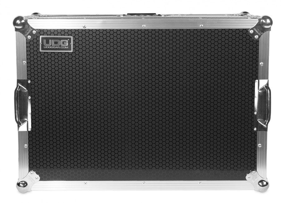 Obrázok UDG Ultimate Flight Case Scratch Silver Plus (Laptop shelf & wheels)